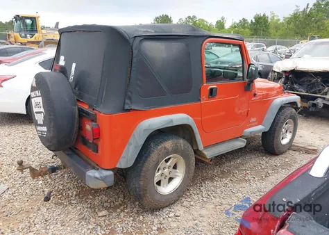 2005 Jeep Wrangler Sport из США, поврежденный, VIN 1J4FA49S05P339532